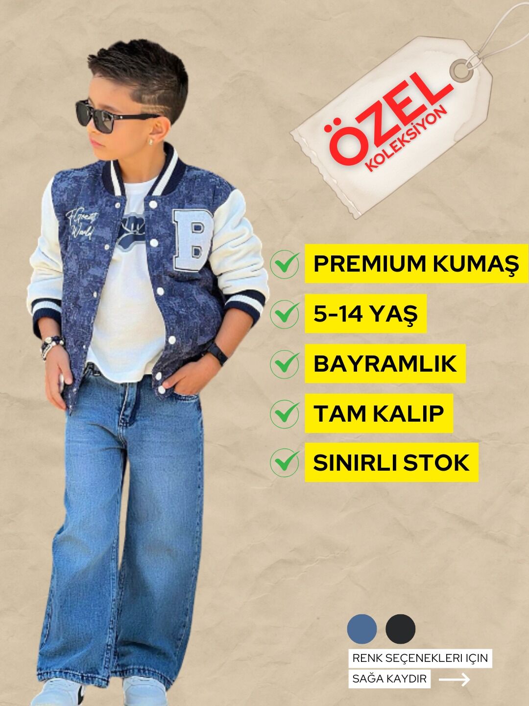 B KOLEJ CEKETLİ KOTLU TAKIM