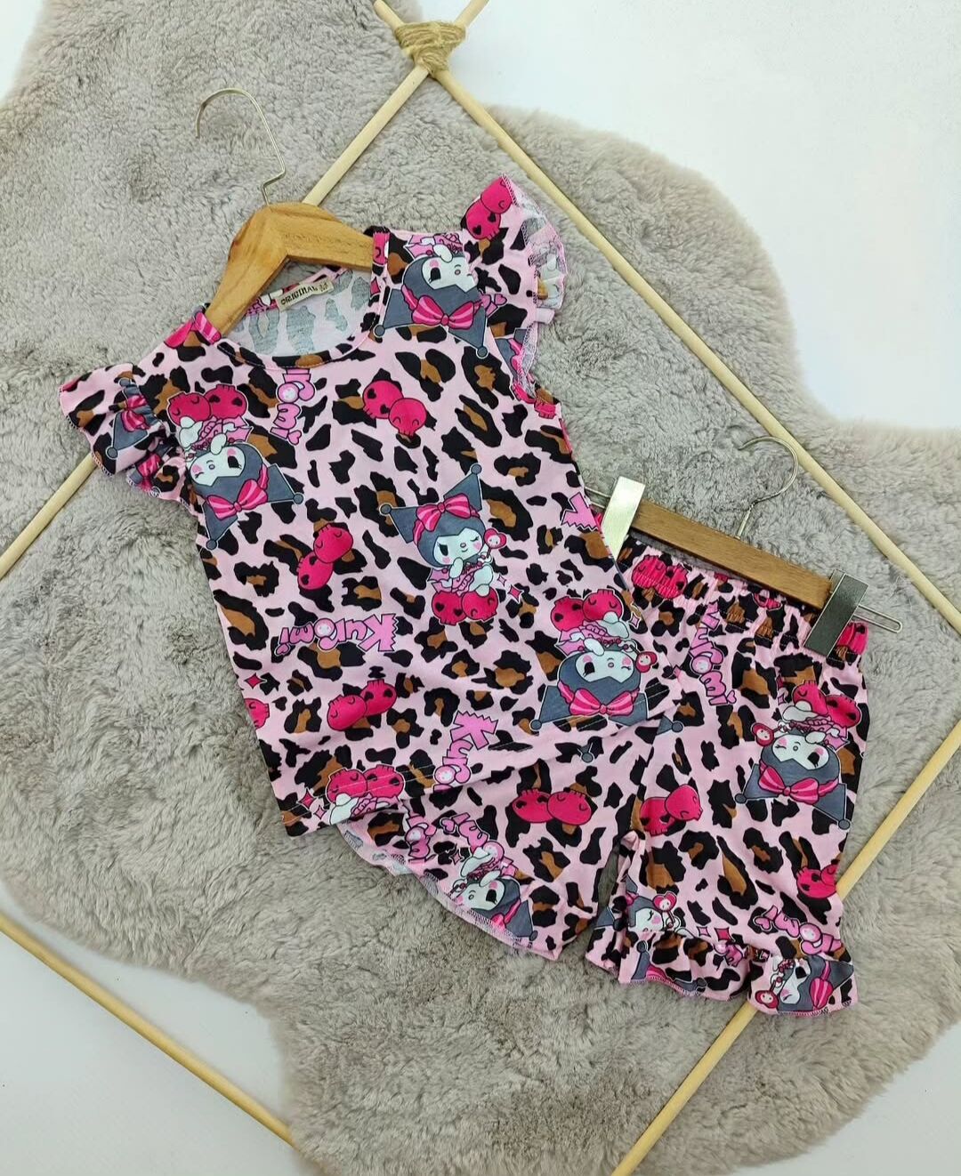KUROMİ LEOPAR PİJAMA TKM